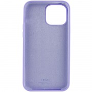 Чехол для Apple iPhone 14 Pro (6.1"") - Silicone Case Full Protective (AA) Сиреневый / Dasheen