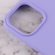 Чехол для Apple iPhone 14 Pro (6.1"") - Silicone Case Full Protective (AA) Сиреневый / Dasheen