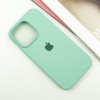 Чехол для Apple iPhone 14 Pro Max - Silicone Case Full Protective (AA) Бирюзовый / Turquoise