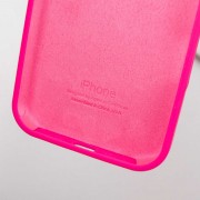 Чехол для Apple iPhone 14 Pro Max - Silicone Case Full Protective (AA) Розовый / Barbie pink