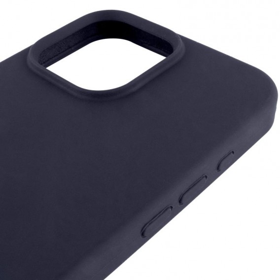Чехол для iPhone 14 Pro Max Silicone Case Full Protective (Midnight blue)