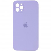Чехол для Apple iPhone 11 Pro (5.8"") - Silicone Case Square Full Camera Protective (AA) Сиреневый / Dasheen