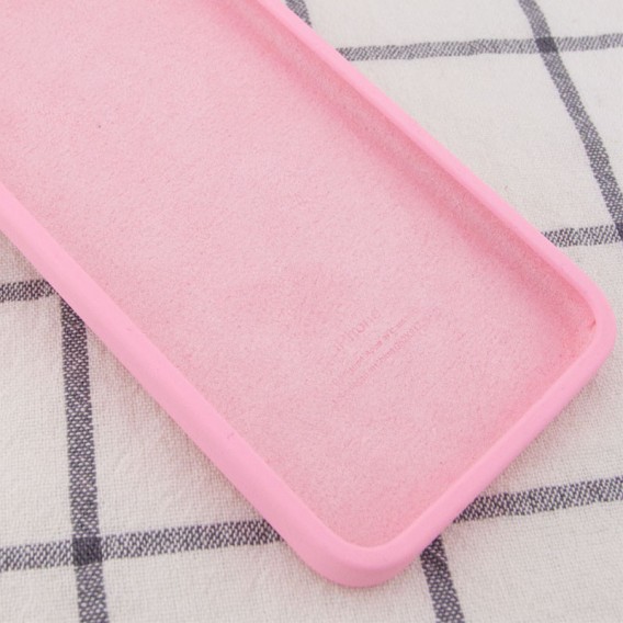 Чохол для Apple iPhone 11 Pro (5.8"") - Silicone Case Square Full Camera Protective (AA) Рожевий / Light pink