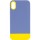 Чохол TPU+PC Bichromatic для Apple iPhone X / XS (5.8") Blue / Yellow