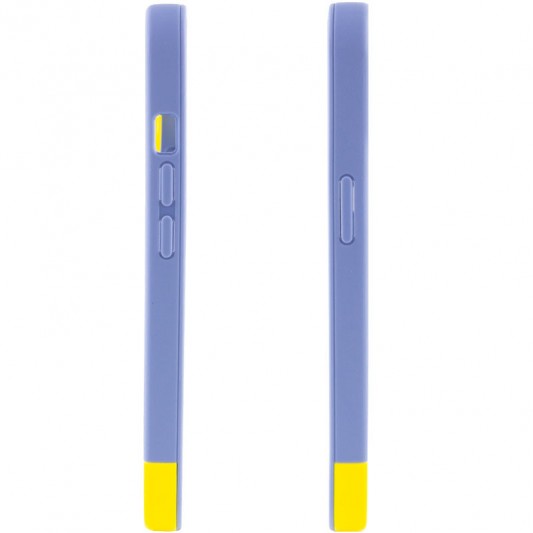 Чохол TPU+PC Bichromatic для Apple iPhone X / XS (5.8") Blue / Yellow - зображення 2 
