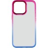 Чехол для Apple iPhone 13 Pro (6.1"") - TPU+PC Fresh sip series Синий / Розовый