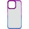 Чохол для Apple iPhone 13 Pro (6.1"") - TPU+PC Fresh sip series Синій / Фіолетовий