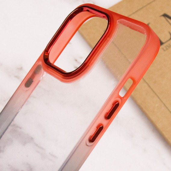 Чохол для Apple iPhone 13 Pro (6.1"") - TPU+PC Fresh sip series Чорний / Червоний