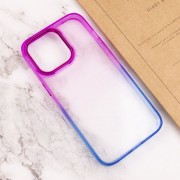 Чохол для Apple iPhone 13 Pro Max (6.7"") - TPU+PC Fresh sip series Синій / Фіолетовий