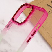Чохол для Apple iPhone 13 Pro Max (6.7"") - TPU+PC Fresh sip series Салатовий / Рожевий