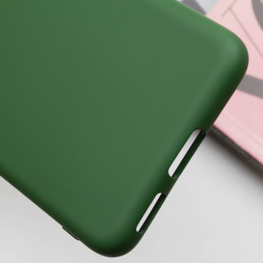 Чохол Silicone Cover Lakshmi Full Camera (A) для Samsung Galaxy S22+ Зелений / Dark green - зображення 5 