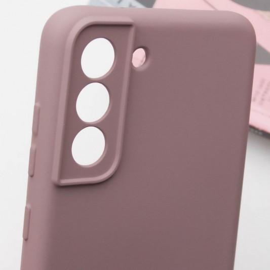 Чехол Silicone Cover Lakshmi Full Camera (A) для Samsung Galaxy S22+ Розовый / Pink Sand - изображение 4