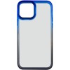 Чохол для Apple iPhone 11 Pro (5.8"") - TPU+PC Fresh sip series Чорний / Синій