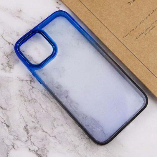 Чохол TPU+PC Fresh sip series для Apple iPhone 11 Pro (5.8") Чорний / Синій - зображення 2 