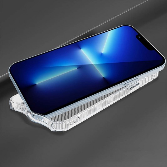 Чехол TPU Ease Carbon color series для Apple iPhone 13 Pro Max (6.7") Матовый / Прозрачный - изображение 3
