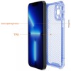 Чохол для Apple iPhone 12 Pro (6.1"") - TPU Ease Carbon color series Синій / Прозорий