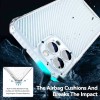 Чехол для Apple iPhone 12 Pro Max (6.7"") - TPU Ease Carbon color series Матовый / Прозрачный