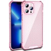 Чохол для Apple iPhone 12 Pro Max (6.7"") - TPU Ease Carbon color series Рожевий / Прозорий