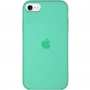 Чохол Silicone Case Full Protective (AA) для Apple iPhone SE (2020) Зелений / Spearmint
