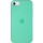 Чохол Silicone Case Full Protective (AA) для Apple iPhone SE (2020) Зелений / Spearmint