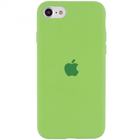 Чехол Silicone Case Full Protective (AA) для Apple iPhone SE (2020) Мятный / Mint