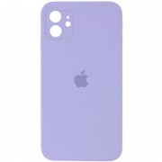 Чохол для Apple iPhone 11 (6.1"") - Silicone Case Square Full Camera Protective (AA) Бузковий / Dasheen