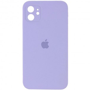 Чехол Silicone Case Square Full Camera Protective (AA) для Apple iPhone 11 (6.1