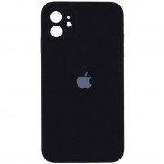 Чехол Silicone Case Square Full Camera Protective (AA) для Apple iPhone 11 (6.1") Черный / Black