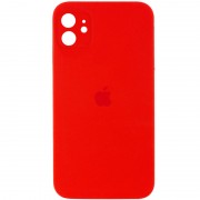 Чохол для Apple iPhone 11 (6.1"") - Silicone Case Square Full Camera Protective (AA) Червоний / Red