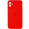 Чехол для Apple iPhone 11 (6.1"") - Silicone Case Square Full Camera Protective (AA) Красный / Red