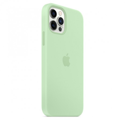 Чохол Silicone Case Full Protective (AA) для Apple iPhone 13 (6.1") Зелений / Pistachio - зображення 1 