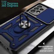 Противоударный чехол для Samsung Galaxy A53 5G - Camshield Serge Ring for Magnet Синий