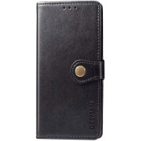 Шкіряний чохол-книжка GETMAN Gallant (PU) для Samsung Galaxy M53 5G Чорний