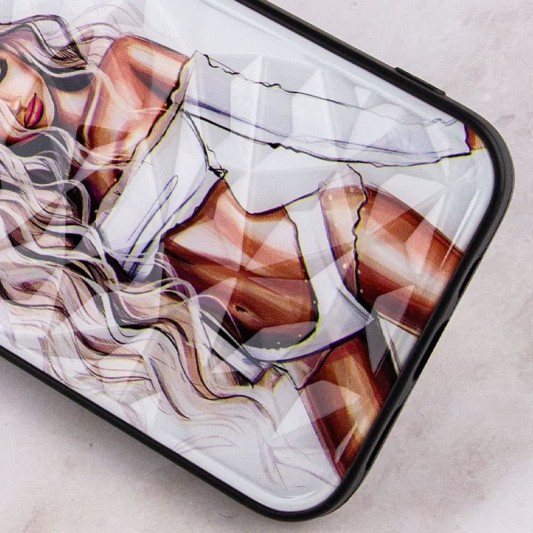 TPU+PC чохол Prisma Ladies для Apple iPhone 11 Pro (5.8") White - зображення 2 