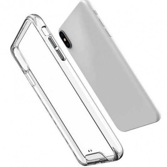 Чехол TPU Space Case transparent для Apple iPhone XR (6.1") Прозрачный - изображение 1