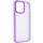TPU+PC чохол Metal Buttons для Apple iPhone 13 Pro Max (6.7") Бузковий