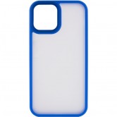 TPU+PC чохол Metal Buttons для Apple iPhone 13 (6.1") Блакитний