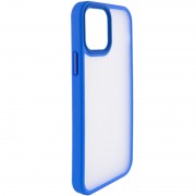 TPU+PC чохол для Apple iPhone 13 (6.1"") - Metal Buttons Блакитний