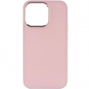 TPU чохол для Apple iPhone 13 Pro Max (6.7"") - Bonbon Metal Style Рожевий / Light pink