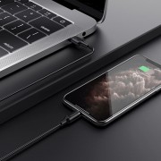 Кабель зарядки Apple Borofone BX41 Amiable USB to Lightning (1m) Черный