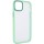 TPU+PC чехол Metal Buttons для Apple iPhone 14 (6.1") Мятный