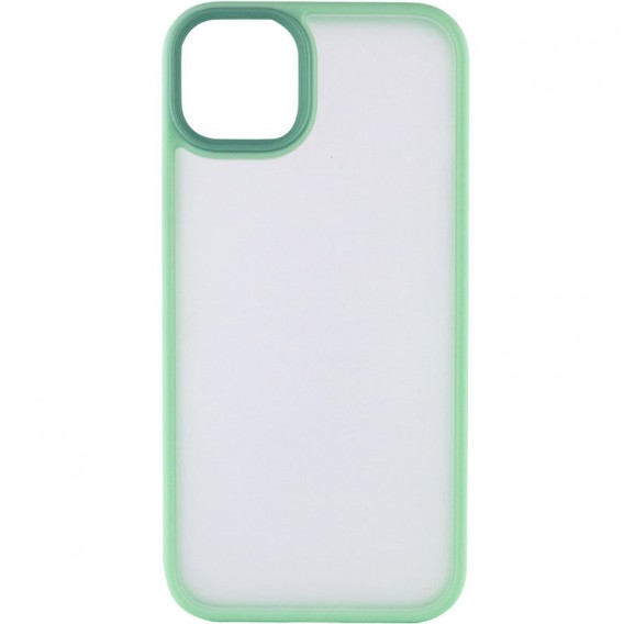 TPU+PC чохол для Apple iPhone 14 (6.1"") - Metal Buttons М'ятний