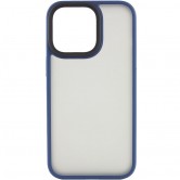 TPU+PC чохол Metal Buttons для Apple iPhone 14 (6.1") Синій TPU+PC чохол Metal Buttons для Apple iPhone 14 (6.1") Синій