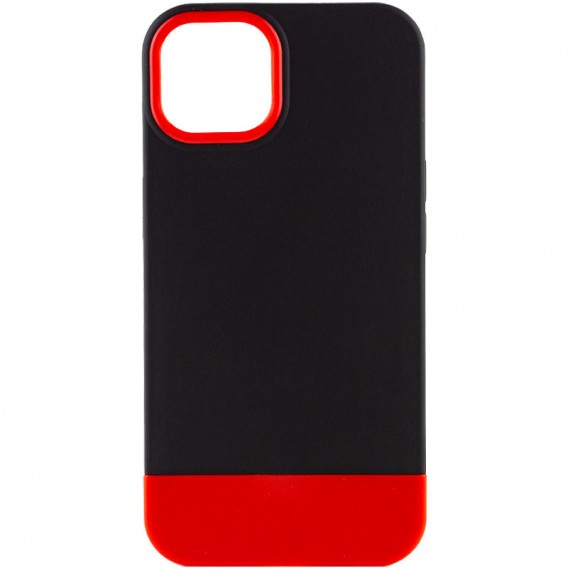 Чохол Apple iPhone 12 Pro (6.1"") - TPU+PC Bichromatic Black / Red