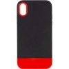 Чехол TPU+PC Bichromatic для Apple iPhone X / XS (5.8"") Black / Red