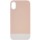 Чохол TPU+PC Bichromatic для Apple iPhone X / XS (5.8") Grey-beige / White