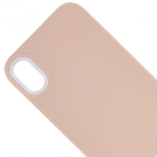 Чохол TPU+PC Bichromatic для Apple iPhone X / XS (5.8") Grey-beige / White - зображення 1 