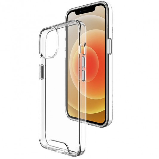 Чохол TPU Space Case transparent для Apple iPhone 14 Plus (6.7") Прозорий - зображення 5 