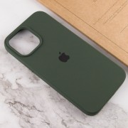Чохол для Apple iPhone 14 Plus (6.7"") - Silicone Case Full Protective (AA) Зелений / Cyprus Green