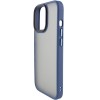 TPU+PC чохол для Apple iPhone 14 Pro Max (6.7"") - Metal Buttons Синій